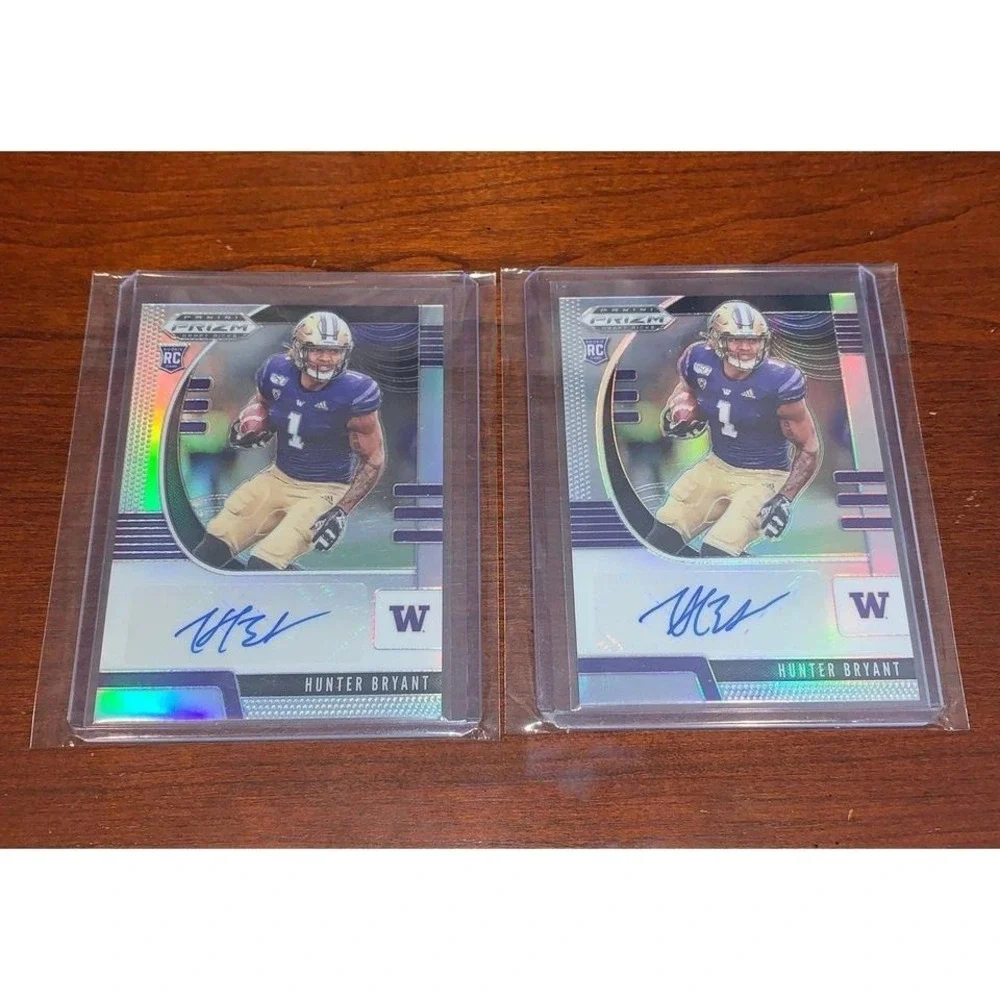 (2) Hunter Bryant Auto 2020 Draft Picks